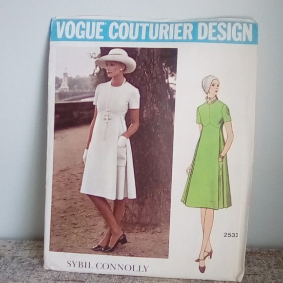 Vogue Pattern Other - Vintage Vogue#2533 Sybil Connolly Sewing Pattern